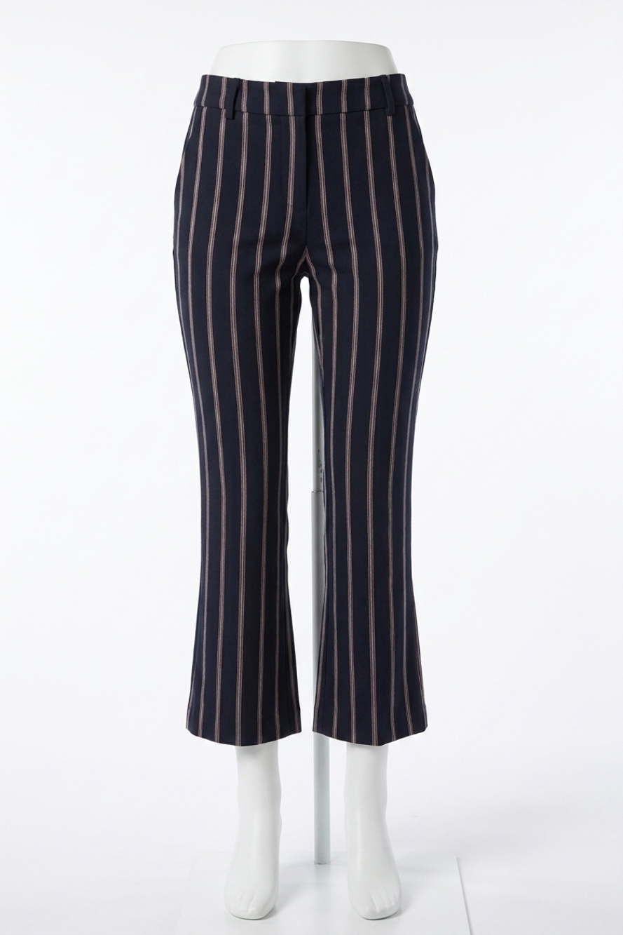 NEW DEREK LAM 10 CROSBY women's cropped pants in black